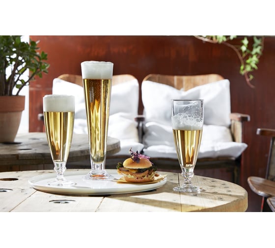 Бокалы для пива Bormioli Rocco HARMONIA BEER 390 мл, набор 3 шт 5/160 Б0043983