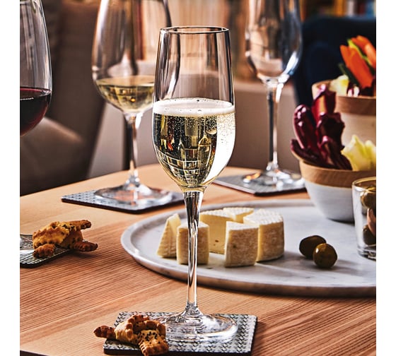 Бокалы для шампанского Bormioli Rocco RESTAURANT 240 мл, набор 4 шт 6/180 Б0049240