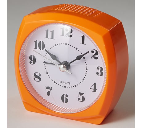Будильник DELTA DT8-0008 8.5x4.6x8.6 см оранжевый 200 0R-00002626