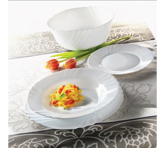 Набор овальных тарелок Bormioli Rocco EBRO 402854 22,8x15,4 см 6 шт Б0052597