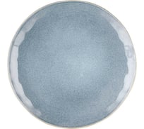 Обеденная тарелка BILLIBARRI Ice Blue керамика 28 см 806788651828