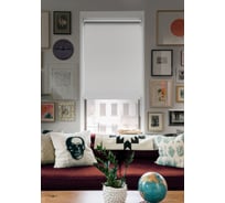 Рулонная штора Эскар Blackout, silverback, отражающий белый 180x170 см 81465180160