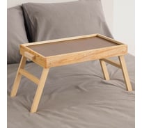 Складной столик для завтрака Дарим Красиво 50х30 см, деревянная ручка 6781019