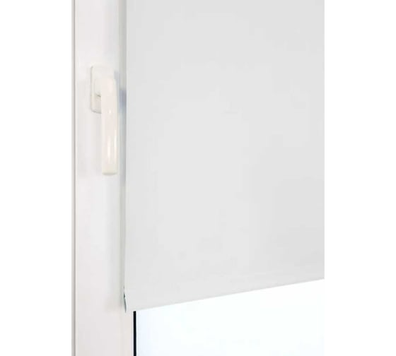 Рулонная штора Эскар Blackout, silverback, отражающий белый 52x170 см 81465052160