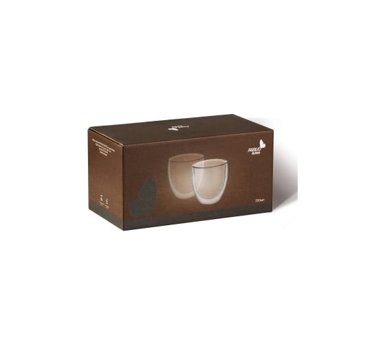 Стаканы PAPILIO HOME с двойными стенками 2 шт 250 мл GTС_002-250