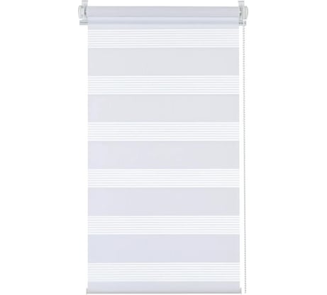 Рулонная штора Decofest Бейс день/ночь, Белый, 180x180 см А0000030628