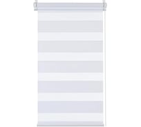 Рулонная штора Decofest Бейс день/ночь, Белый, 120x160 см Мини А0000030818