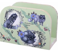 Подставка для салфеток МУЛЬТИДОМ Исчезающая красота размер 14x6,2x10 см МТ18-170