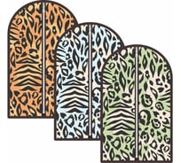 Чехол для одежды МУЛЬТИДОМ Исчезающая красота размер 60x100 см 3 цвета МТ70-175