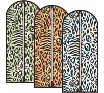 Чехол для одежды МУЛЬТИДОМ Исчезающая красота размер 60x140 см 3 цвета МТ70-177