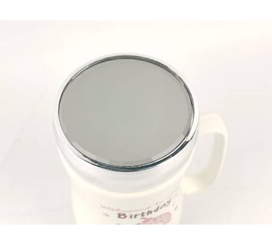 Керамическая кружка Bikson 400 мл с зеркальной крышкой SY001 ХП2145