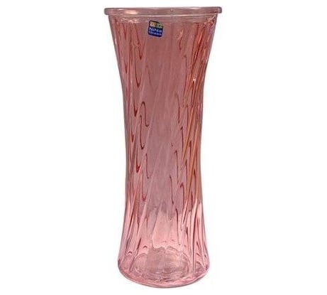 Ваза Никольский завод Аэлита 3 h 30 см, коньяк, светотехническое стекло 066253