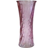 Ваза Никольский завод Аэлита 3 h 30 см, сирень, светотехническое стекло 066255