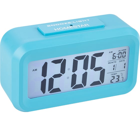 Электронные часы HomeStar HS-0110 синие 104306