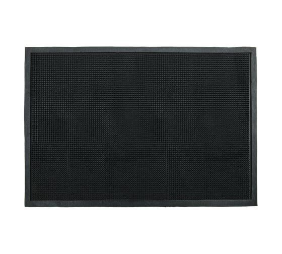 Грязесборный входной резиновый фактурный коврик LAIMA EXPERT 80x120 см 607818