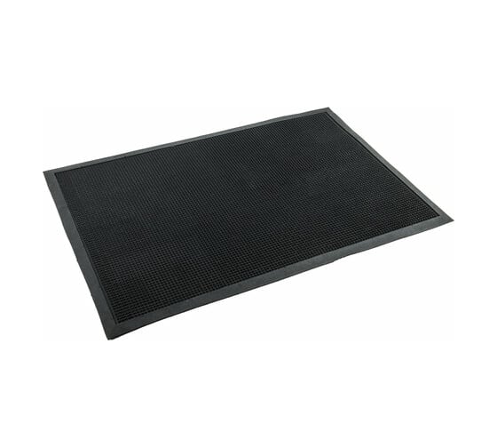 Грязесборный входной резиновый фактурный коврик LAIMA EXPERT 80x120 см 607818