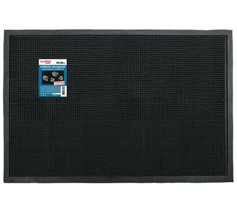 Грязесборный входной резиновый фактурный коврик LAIMA EXPERT 60x90 см 607817