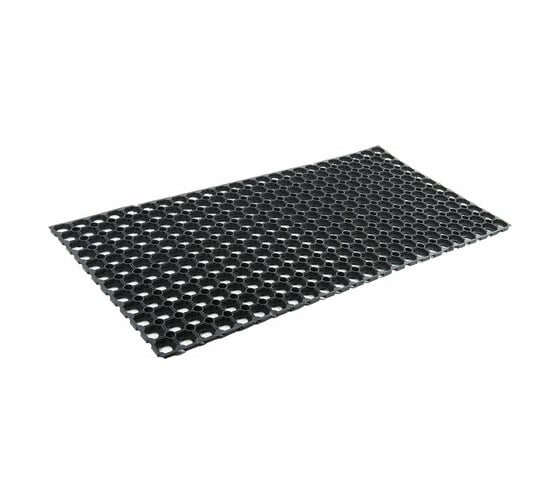 Грязесборный входной резиновый ячеистый коврик LAIMA EXPERT толщина 22 мм, 80x120 см 607813