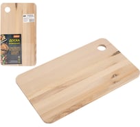 Разделочная доска Mallony Sencillo 18x31 см массив берёзы 8 мм 986058