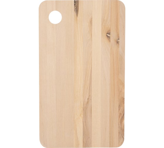 Разделочная доска Mallony Sencillo 18x31 см массив берёзы 8 мм 986058