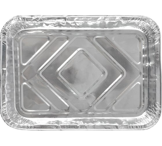 Форма для выпечки Mallony LAMINA, размер 22x16x3.5 см, из алюминиевой фольги, прямоугольная, одноразовая 104356