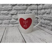 Керамическая кружка Bikson Валентинка 380 мл ПС7771