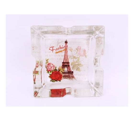 Стеклянная пепельница Bikson 78x25 см Сув4946