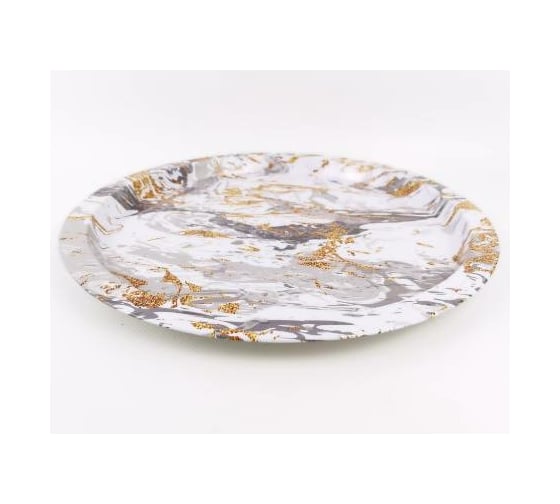 Круглый поднос Bikson металл 32x1,5 см 3215-127 ТП15976