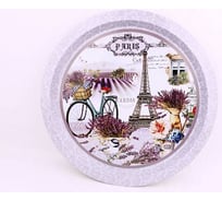 Круглый поднос Bikson металл 32 см OE3877 ТП5498