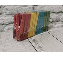 Пластиковые прищепки Bikson 24 шт G0416-22 ХБ6492