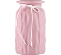 Ваза для цветов Todi YM1480 9.5, 9.5, 17.5 см, керамика, розовая 806209531407