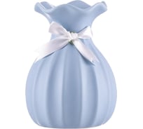 Ваза для цветов Todi YM1447 8.5, 10, 14 см, керамика, голубая 806386953028