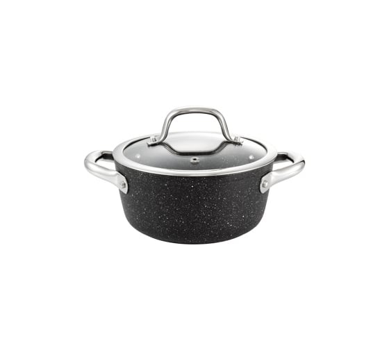 Кастрюля Tescoma PRESIDENT Stone с крышкой диаметр 18 см, 1.8 л 780332
