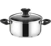 Кастрюля Tescoma PRESTO с крышкой, диаметр 22 см 4.0 л 728222