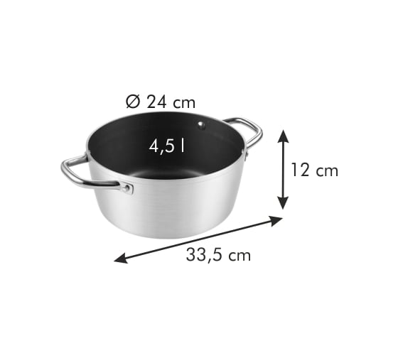 Кастрюля Tescoma GrandCHEF диаметр 24 см, 4.5 л 606874