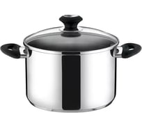 Высокая кастрюля Tescoma PRESTO с крышкой, диаметр 22 см, 5,5 л 728022