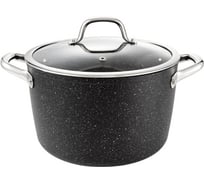 Кастрюля Tescoma PRESIDENT Stone с крышкой диаметр 24 см 6.0 л 780325