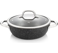 Глубокая сковорода Tescoma PRESIDENT STONE с крышкой, диаметр 26 см 780354