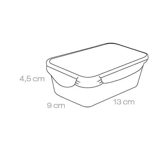 Контейнер Tescoma FRESHBOX 0,2 л, прямоугольный 892060
