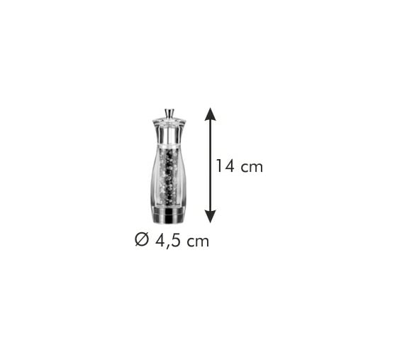 Мельница для перца Tescoma VIRGO 14 см 658200