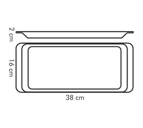 Сервировочный поднос Tescoma GUSTITO 38x16 см 386122