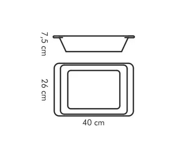 Форма для духовки Tescoma GUSTO 40x26 см 622018