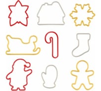 Рождественские формочки Tescoma DELICIA 9 шт 630901