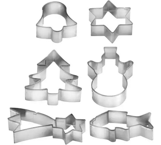 Рождественские формочки Tescoma DELICIA на кольце 6 шт 631382 1