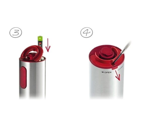 Электрический штопор Tescoma UNO VINO с ножом для фольги и LED подсветкой 695408