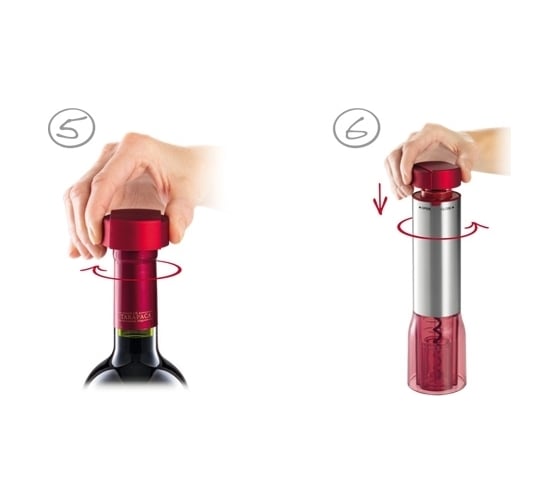 Электрический штопор Tescoma UNO VINO с ножом для фольги и LED подсветкой 695408