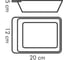 Форма для духовки Tescoma GUSTO 20x12 см 622010 3