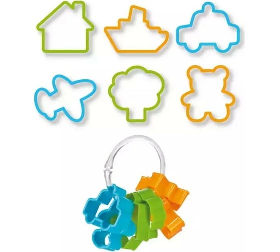 Формочки для мальчиков Tescoma DELICIA KIDS 6 шт 630921 1