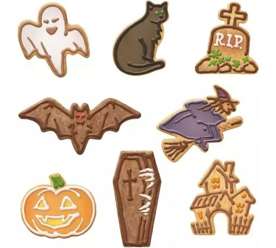 Формочки Tescoma Halloween DELICIA 8 шт 630907
