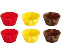 Силиконовые корзинки Tescoma DELICIA 9 см 6 шт 630648